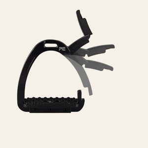 Premier Equine Safety Stirrups - Black - Equisafety