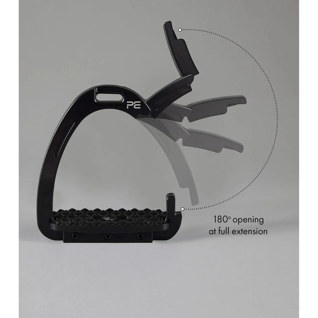 Premier Equine Safety Stirrups - Black - Equisafety