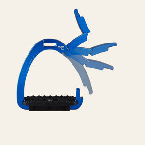 Premier Equine Safety Stirrups - Blue - Equisafety