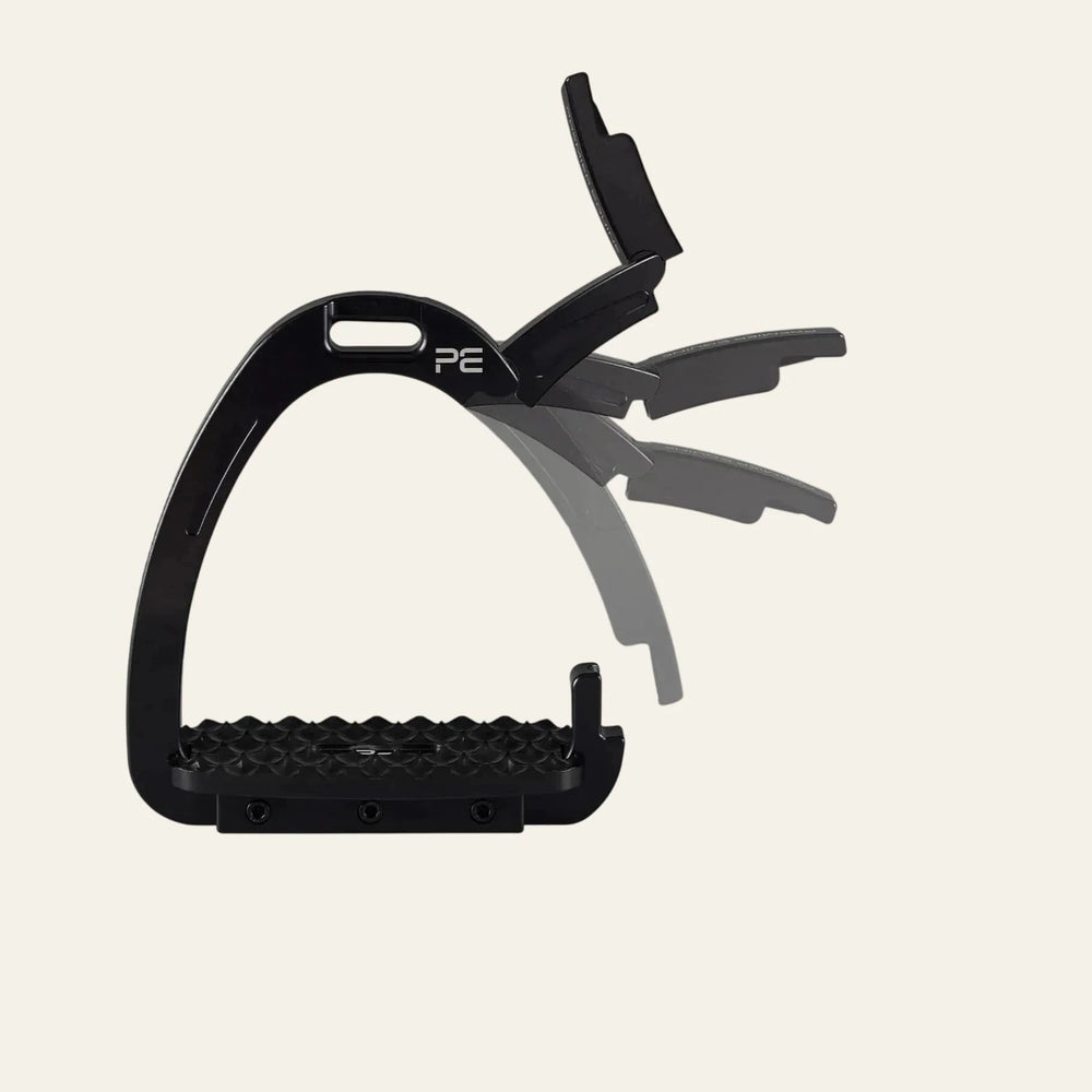 Equisafety premier equine safety stirrups silver