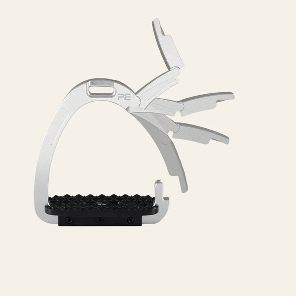 Premier Equine Safety Stirrups - Silver - Equisafety
