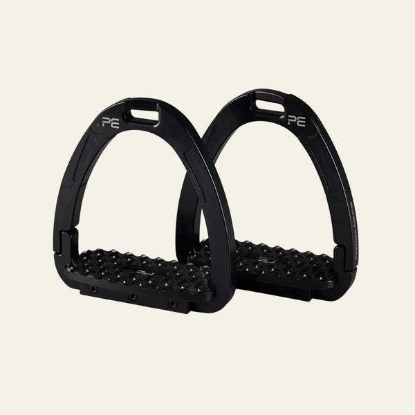 Equisafety premier equine safety stirrups silver