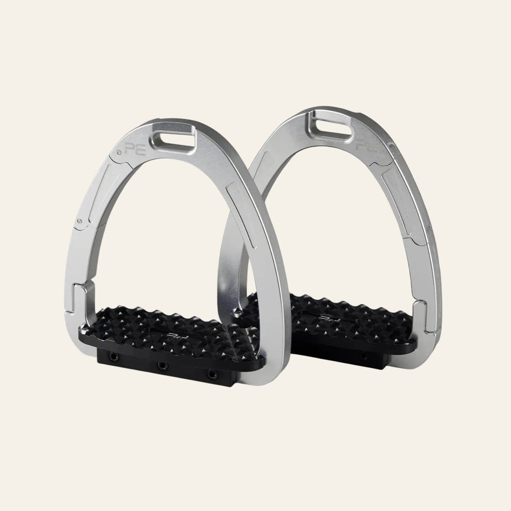 Premier Equine Safety Stirrups - Silver - Equisafety