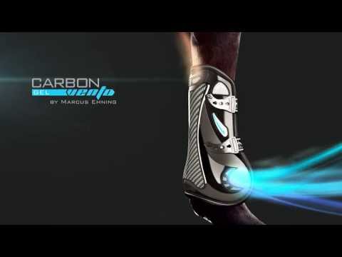 Veredus Olympus Vento Front Tendon Boots - Black