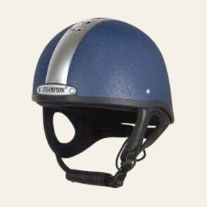 Equisafety pro ultimate snell jockey riding hat silver matt