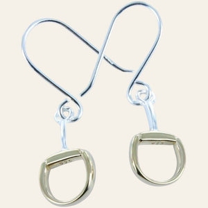 Equisafety reeves and reeves rainbow crystals and sterling silver horseshoe
