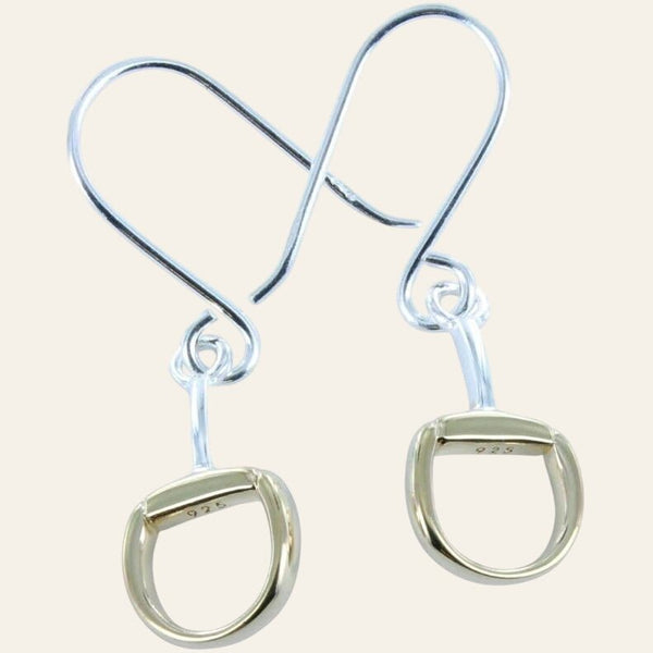 Equisafety reeves and reeves rainbow crystals and sterling silver horseshoe