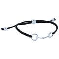 Reeves and Reeves Silver Snaffle Friendship Bracelet - Equisafety