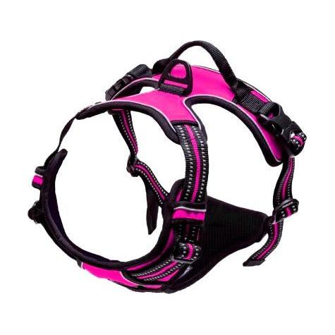 Reflective No - Pull Dog Harness - High Vis Yellow - Equisafety