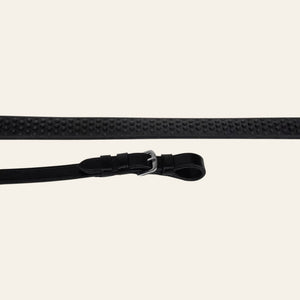 Rhinegold leather rubber grip reins - Equisafety
