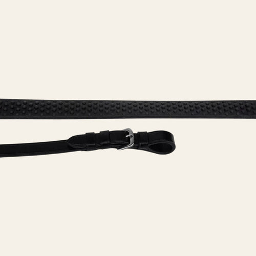 Rhinegold leather rubber grip reins - Equisafety