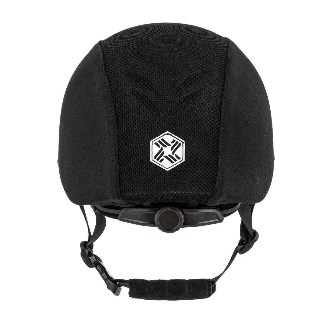 Charles Owen Phoenix Jockey Skull Riding Hat with MIPS - Silver Badge