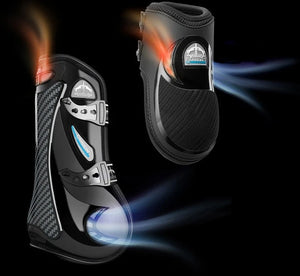 Veredus Tendon Boots Carbon Gel Vento Color Edition - Pink