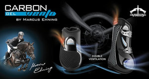 Veredus Tendon Boots Carbon Gel Vento Color Edition - Pink