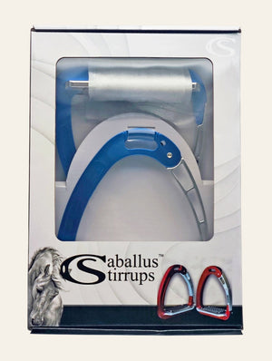Equisafety safety stirrups single arm degree footplate red