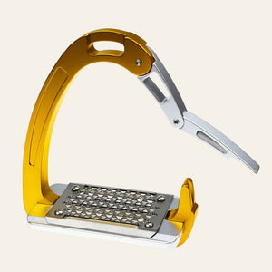 Equisafety safety stirrups single arm degree footplate red