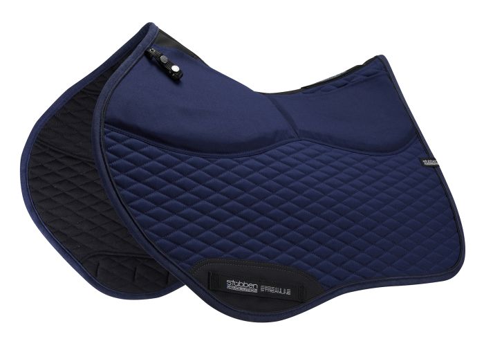 Stubben - Adjuster Streamline Close Contact Jumping Pad - blue - Equisafety