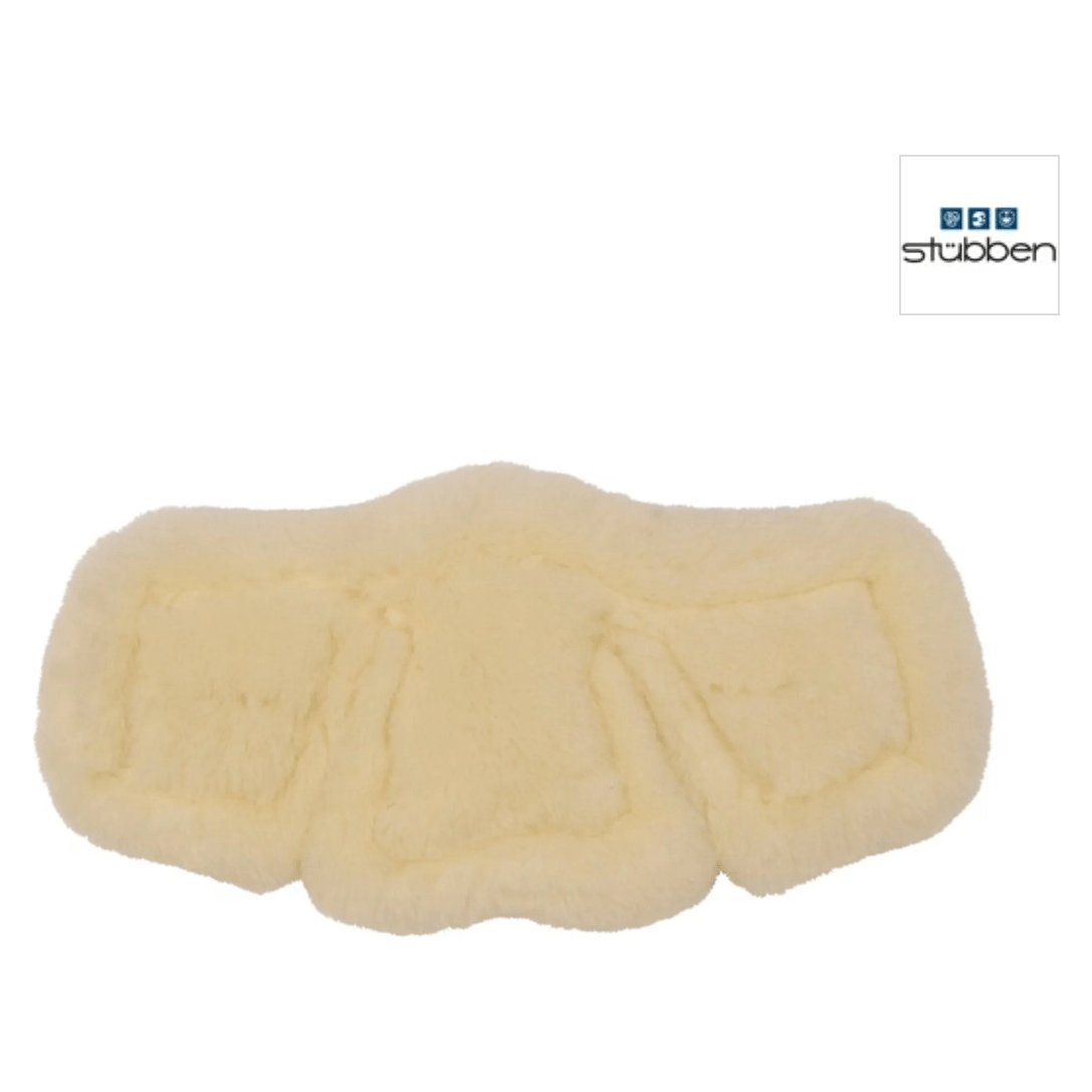 Stubben Equi - Soft Lambskin Girth Pad - Natural - Equisafety