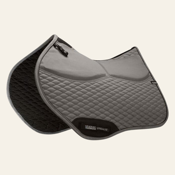 Stubben - Streamline Adjuster Lambswool Dressage Pad-Black - Equisafety