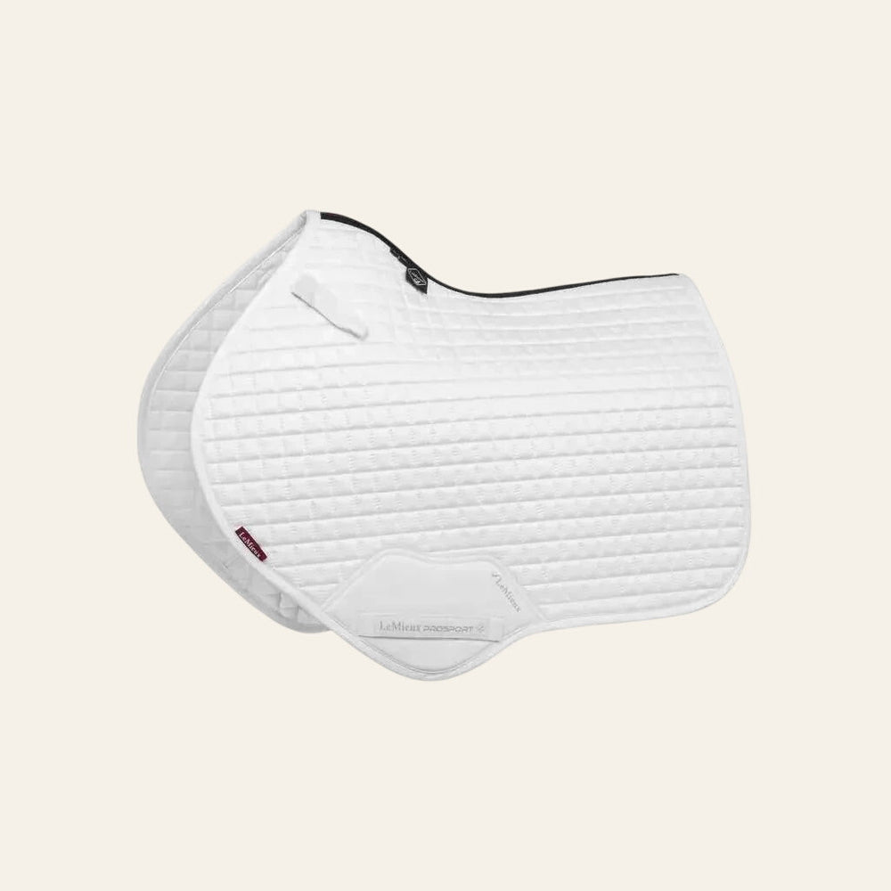 Suede Close Contact Square White - Equisafety