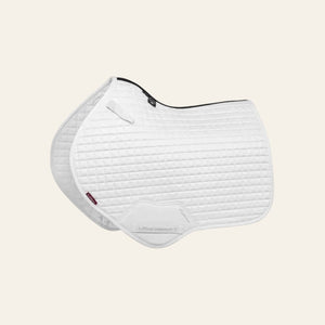 Suede Close Contact Square White - Equisafety