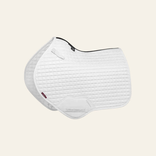 Suede Close Contact Square White - Equisafety