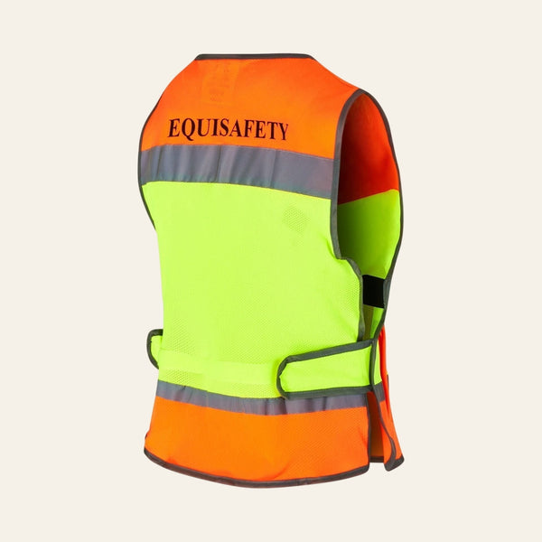 Equisafety summer horse exercise sheet hi vis orange