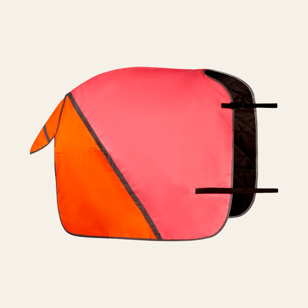 Equisafety summer horse exercise sheet hi vis orange
