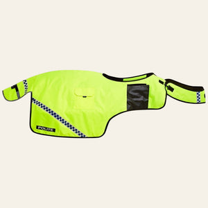 Equisafety summer horse exercise sheet hi vis orange