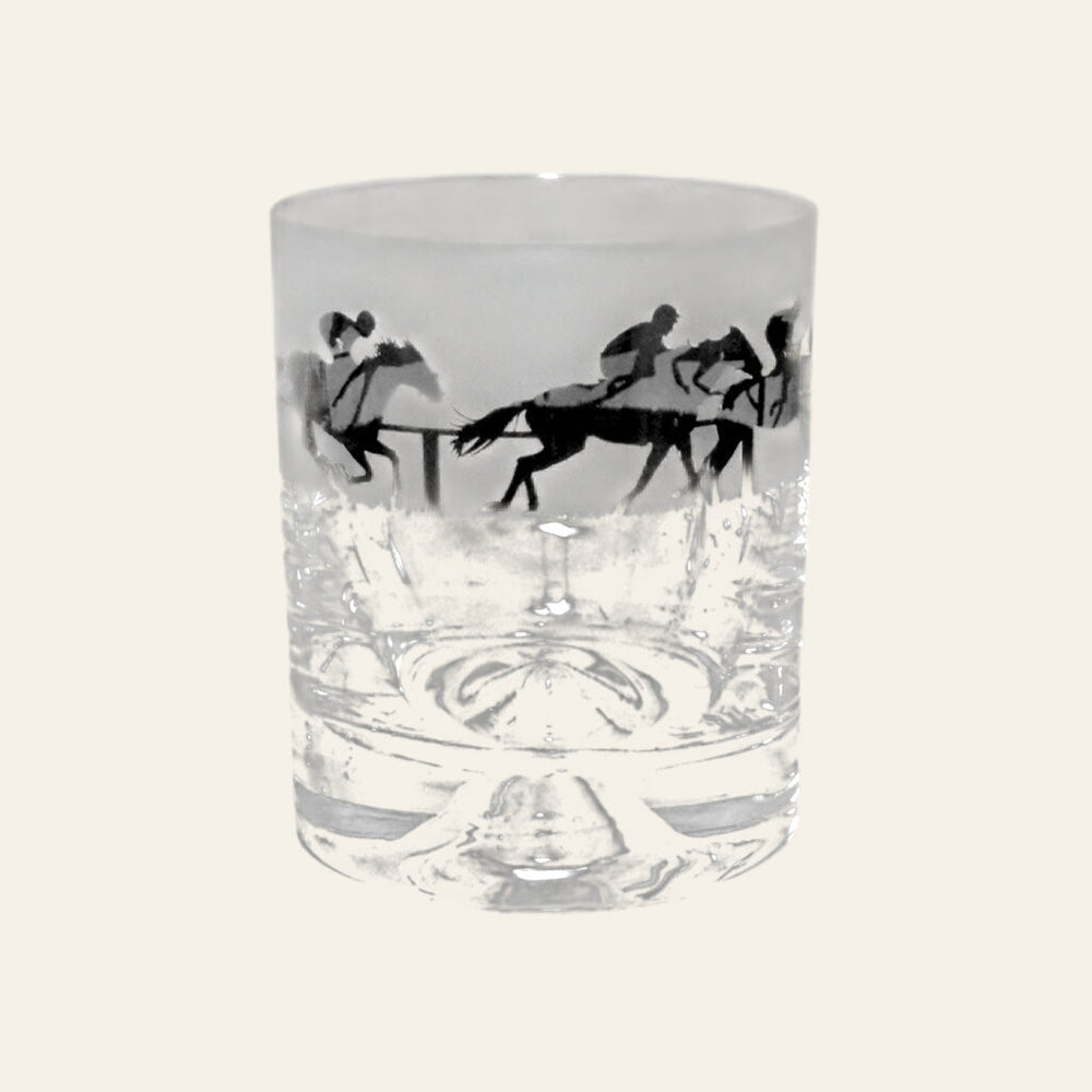 The Milford Collection "At the Races" Whisky Tumbler - Equisafety