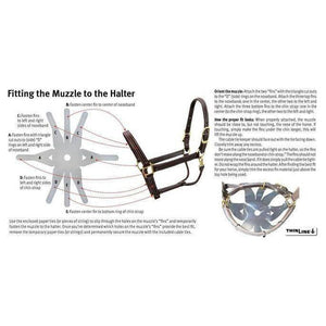 ThinLine Flexible Filly Grazing Muzzle - Equisafety