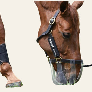 ThinLine Flexible Filly Grazing Muzzle - Equisafety