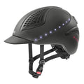 UVEX exxential II LED Riding Hat - black - Equisafety