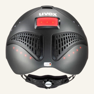 UVEX exxential II LED Riding Hat - black - Equisafety