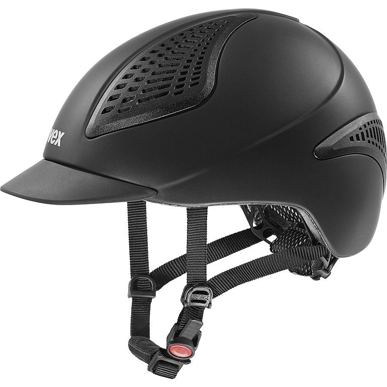 UVEX exxential II Riding Hat - black matt - Equisafety