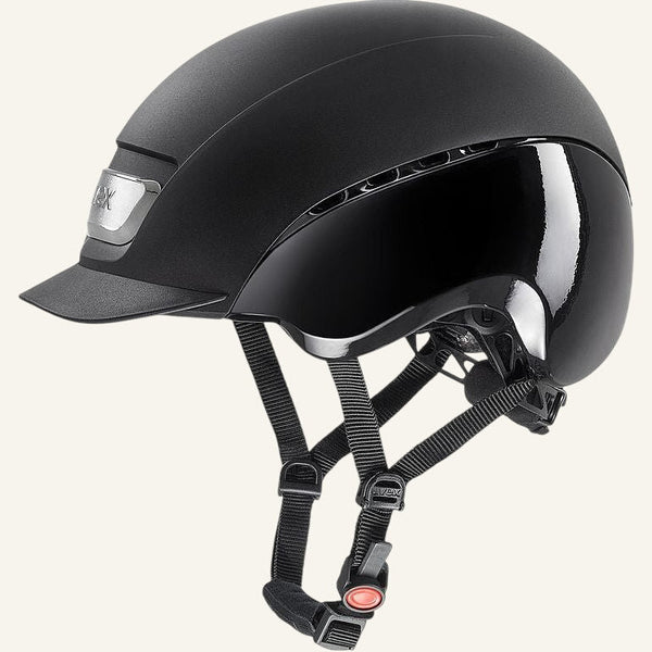 UVEX exxential III Riding Hat - Black - Equisafety