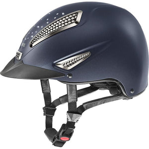 Equisafety uvex exxential iii riding hat black