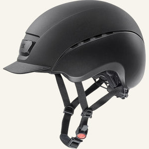 UVEX exxential III Riding Hat - Black - Equisafety