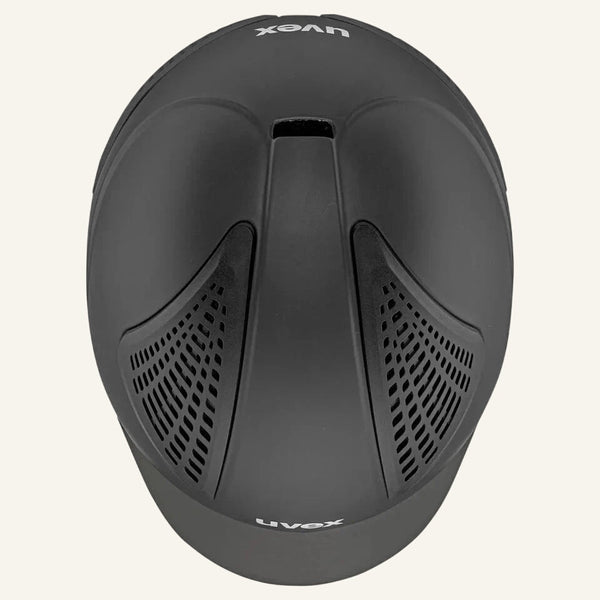UVEX exxential III Riding Hat - Black - Equisafety