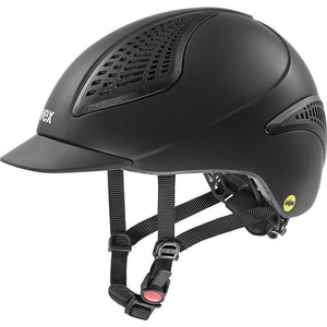 Equisafety uvex exxential iii riding hat black