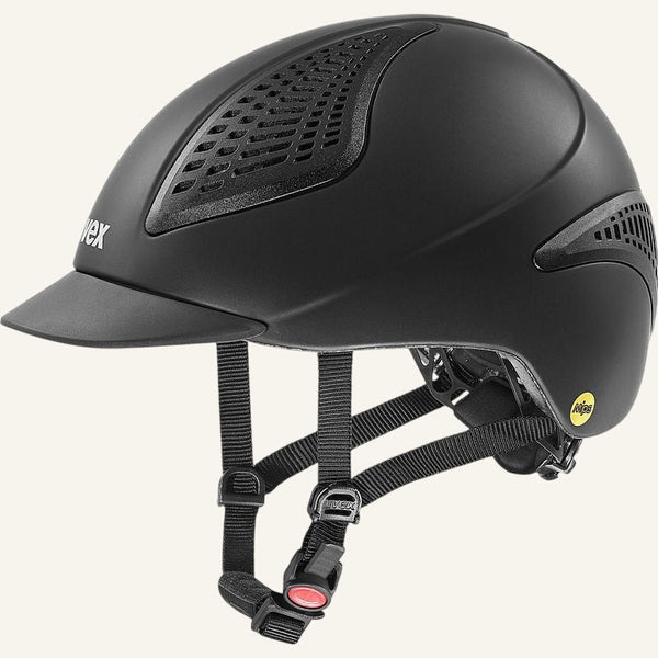 UVEX exxential III Riding Hat - Black - Equisafety