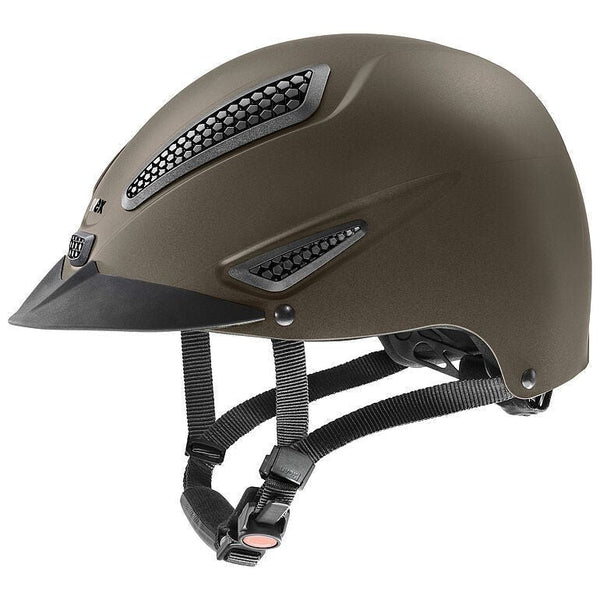 Equisafety uvex exxential iii riding hat black