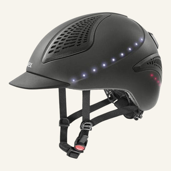UVEX exxential III Riding Hat - Black - Equisafety