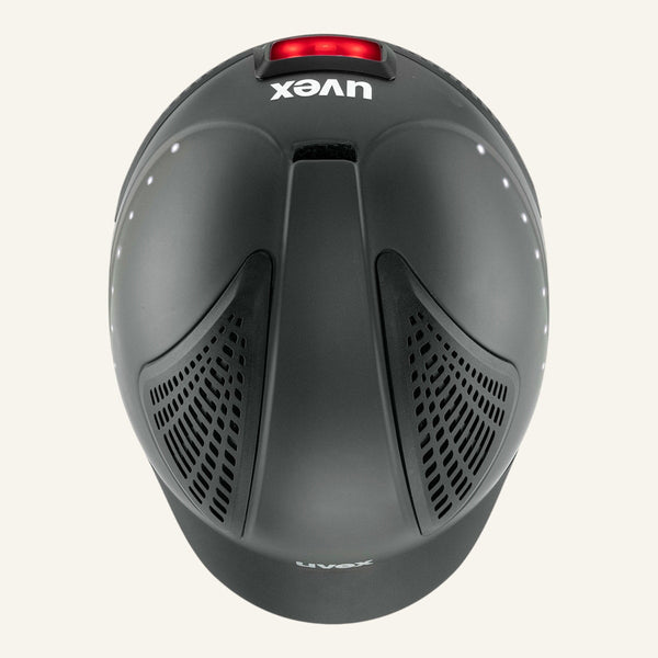 UVEX exxential III Riding Hat - Black - Equisafety