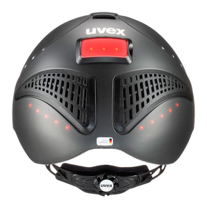 Equisafety uvex exxential iii riding hat black