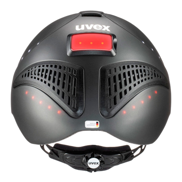 Equisafety uvex exxential iii riding hat black