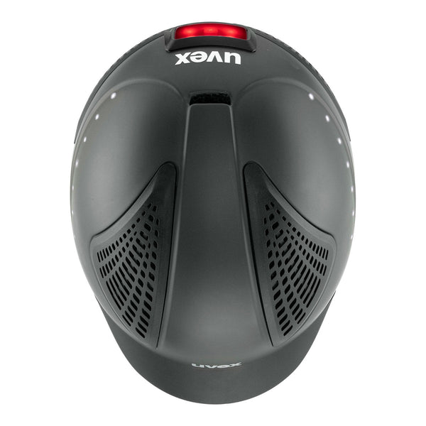 Equisafety uvex exxential iii riding hat black