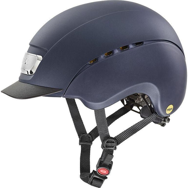 Equisafety uvex exxential iii riding hat black