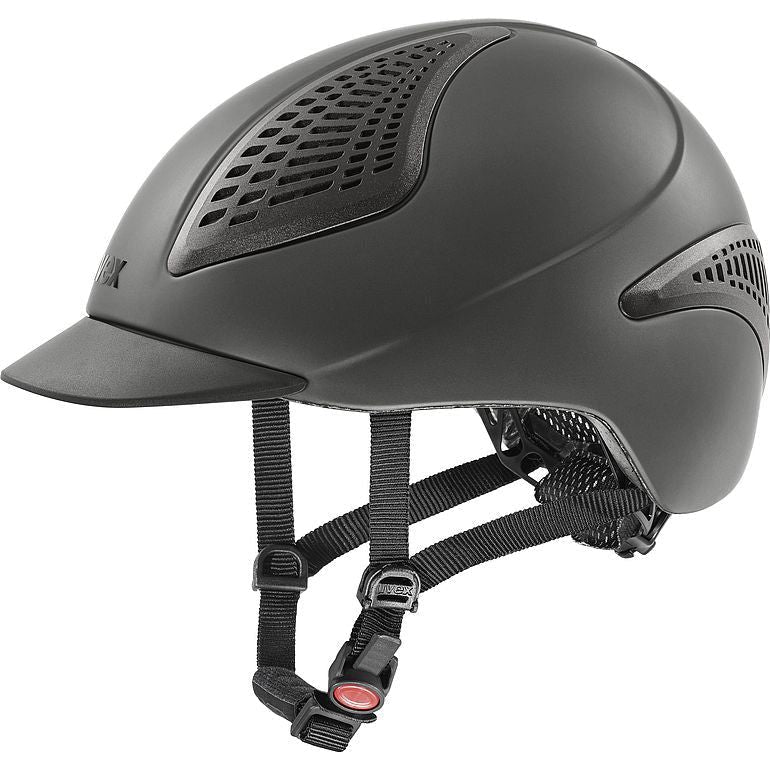 Equisafety uvex exxential ii riding hat black matt