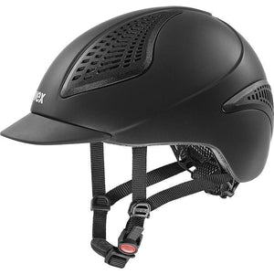 Equisafety uvex exxential iii riding hat black